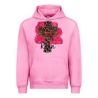 Fuchsia Pink He İs Risen Easter Urban Hoodie - Bettercallsaul