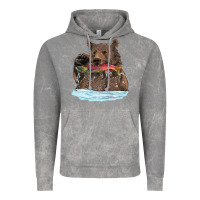 Cloud Rock mama bear haunting fish Vintage Hoodie - RanaPortraitStore