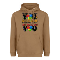Toasted Coconut ı would not change you autism Heavyweight Hoodie - MaliasSmallBusiness