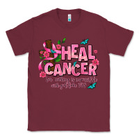 Burgundy heal cancer Classic Tee - AdoDesignShop