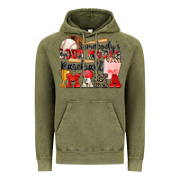 Vintage Olive somebody's loud mouth baseball mama Vintage Hoodie - Zillion Design Studio