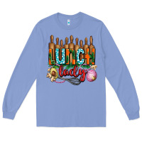 Colony Blue lunch lady with onions Long Sleeve Tee - AdoDesignShop