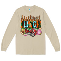 Mushroom lunch lady with onions Long Sleeve Tee - AdoDesignShop