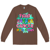 Chestnut fight cancer in all colors Long Sleeve Tee - AdoDesignShop