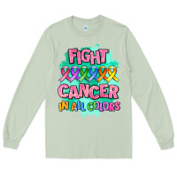 Matcha fight cancer in all colors Long Sleeve Tee - AdoDesignShop
