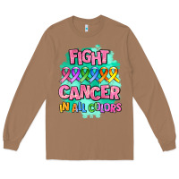 Toasted Coconut fight cancer in all colors Long Sleeve Tee - AdoDesignShop