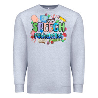 Heather Grey speech pathologist Premium Sweatshirt - MaliasSmallBusiness