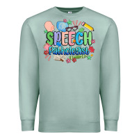 Seafoam speech pathologist Premium Sweatshirt - MaliasSmallBusiness