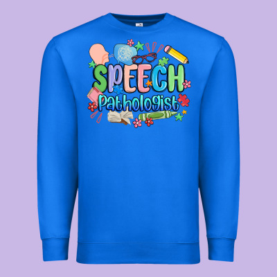 Speech Pathologist Premium Sweatshirt Designed By Maliassmallbusiness