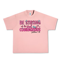Salmon be strong and courageous Urban Heavy Tee - texasbilliewilder