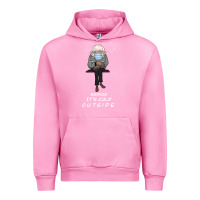 Fuchsia Pink Bernie it' could outside Urban Hoodie - Bettercallsaul