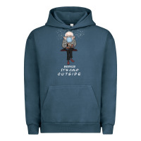 Pigment Midnight Navy Bernie it' could outside Urban Hoodie - Bettercallsaul