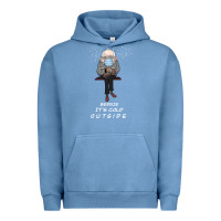 Pigment Pebble Blue Bernie it' could outside Urban Hoodie - Bettercallsaul