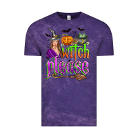 Cloud Purple witch please Vintage Tee - Zillion Design Studio