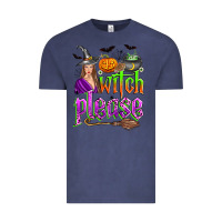 Vintage Denim witch please Vintage Tee - Zillion Design Studio