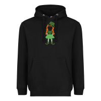 Black leprechaun girl faceless Heavyweight Hoodie - MaliasSmallBusiness