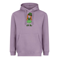 Lavender leprechaun girl faceless Heavyweight Hoodie - MaliasSmallBusiness
