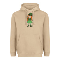 Mushroom leprechaun girl faceless Heavyweight Hoodie - MaliasSmallBusiness