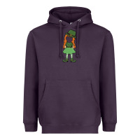 Plum leprechaun girl faceless Heavyweight Hoodie - MaliasSmallBusiness