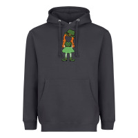 Smoke leprechaun girl faceless Heavyweight Hoodie - MaliasSmallBusiness