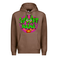 Chestnut Spooky Mama Premium Hoodie - BundleAndBundleShop