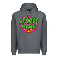 Rock Spooky Mama Premium Hoodie - BundleAndBundleShop