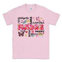 Bubblegum Pink ella es mama Classic Tee - JahusDesignShop
