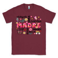 Burgundy ella es mama Classic Tee - JahusDesignShop