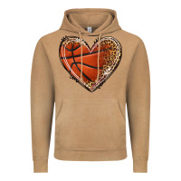 Basketball Heart Vintage Hoodie | Teevron