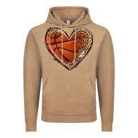 Vintage Coffee basketball heart Vintage Hoodie - texasbilliewilder