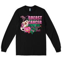 Black breast cancer is boo shit Long Sleeve Tee - AdoDesignShop
