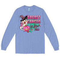 Colony Blue breast cancer is boo shit Long Sleeve Tee - AdoDesignShop