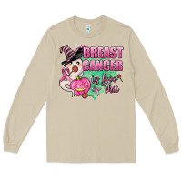 Mushroom breast cancer is boo shit Long Sleeve Tee - AdoDesignShop