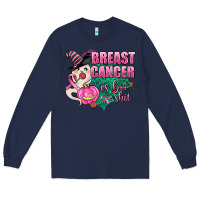 Breast Cancer Is Boo Shit Long Sleeve Tee | Teevron
