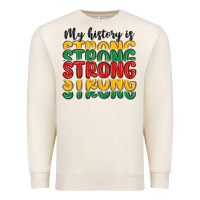 Sandshell my history is strong Premium Sweatshirt - MaliasSmallBusiness