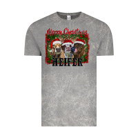 Cloud Rock merry christmas heifer Vintage Tee - RanaPortraitStore