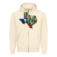 Sandshell texas map halloween Zipper Hoodie - JahusDesignShop