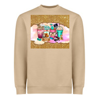 Mushroom small business coffee cups Heavyweight Sweatshirt - Zillion Design Studio