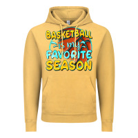 Vintage Mustard basketball is my favorite season Vintage Hoodie - texasbilliewilder