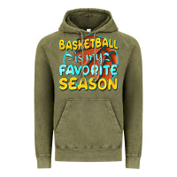 Vintage Olive basketball is my favorite season Vintage Hoodie - texasbilliewilder
