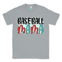 Heather Grey baseball mama Classic Tee - JahusDesignShop