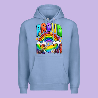 Western Proud Mom Premium Hoodie Designed By Bundleandbundleshop
