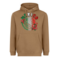 Toasted Coconut mexico Heavyweight Hoodie - MaliasSmallBusiness