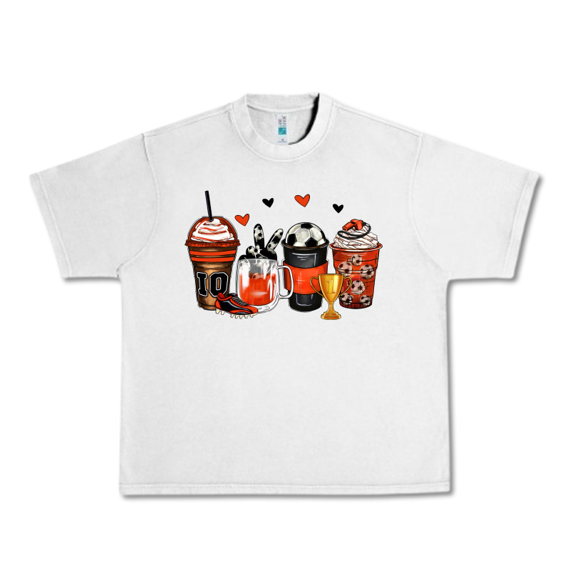 Soccer Coffee Cups Urban Heavy Tee by Zillion Design Studio | Teevron
