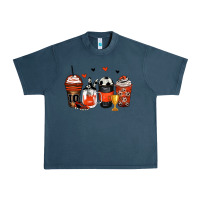 Midnight Navy soccer coffee cups Urban Heavy Tee - Zillion Design Studio