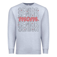 Heather Grey mom senior Premium Sweatshirt - MaliasSmallBusiness