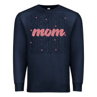 Navy mom senior Premium Sweatshirt - MaliasSmallBusiness
