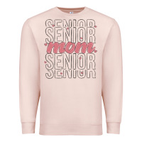 Pale Pink mom senior Premium Sweatshirt - MaliasSmallBusiness