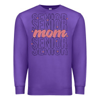 Purple mom senior Premium Sweatshirt - MaliasSmallBusiness