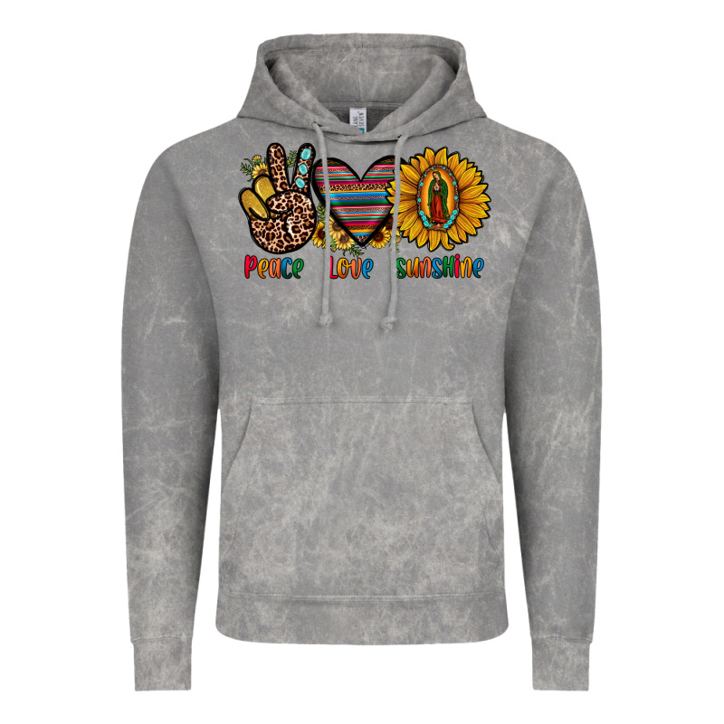 Peace Love Sunshine Vintage Hoodie by JahusDesignShop | Teevron
